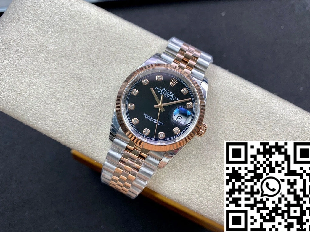 Factory Rolex Diamond-set EW M126231-0019 Dial Datejust 0512